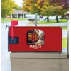 Dublin Ireland Red Pub Design Souvenir Magnetic Mailbox Cover