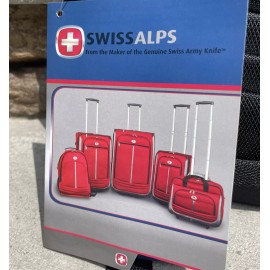 Swiss Alps NEW SwissAlps Backpack BLACK Bag School Laptop Hiking Black Water Bottle Holder