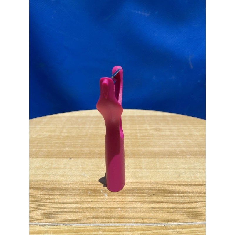 Tupperware Universal Vegetable Potato Peeler Horizontal Pink New