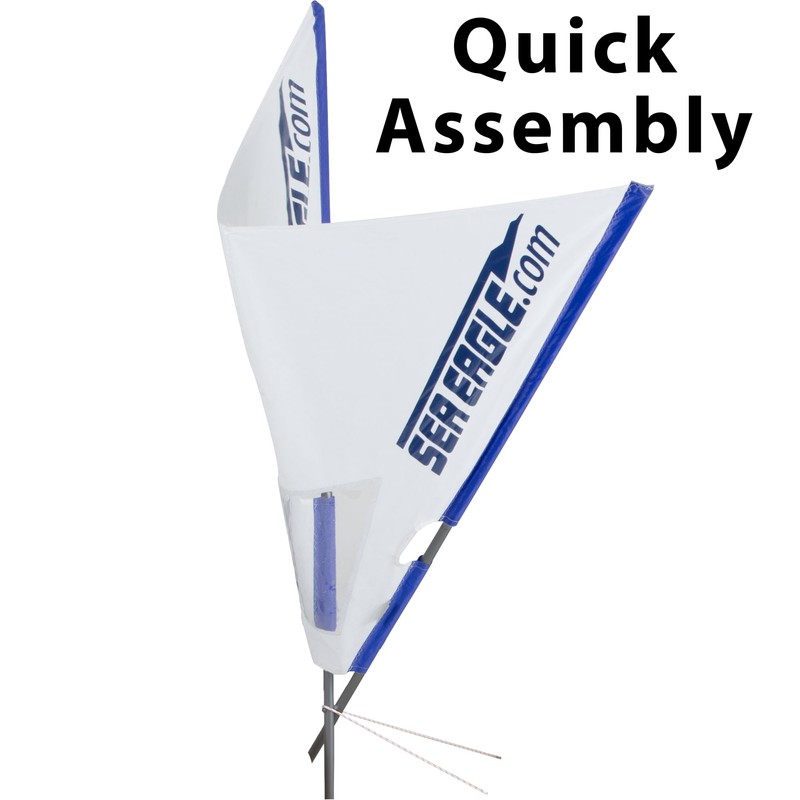 Sea Eagle QuikSail- Universal Kayak Quick Sail - Easy Setup