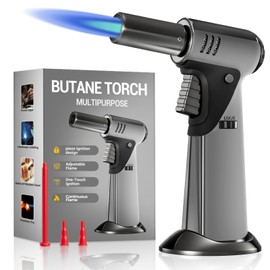 Butane Torch, Refillable Kitchen Cooking Torch Lighter
