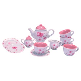 Schylling Butterfly Porcelain Tea Set