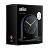Braun classic analogue alarm clock with snooze and continuous backlight,