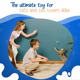 Cat Dancer Interactive Cat Toy - Fun and Fitness for Your Furry Friend - Engaging Paper Roll Attached with 30 Inches Flexible Spring Steel Wire for Playful Cats – 3 Pack