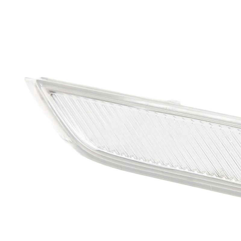 Front Bumper Reflector Clear White Improve Car Visibility Side Marker