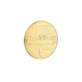 Jesus Coin Christ Our Saviour Religious Devotional Keepsake Christian Gift Faith Hope and Blessings Perfect for Baptisms Confirmations Christmas and Everyday Inspirational Decoration Souvenir Gift