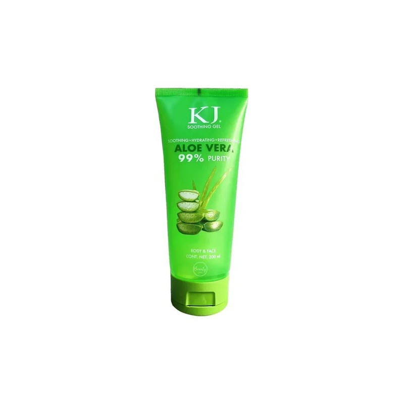 KJ Gel de Aloe Vera, Desinflama, Hidrata y Calma, Todo