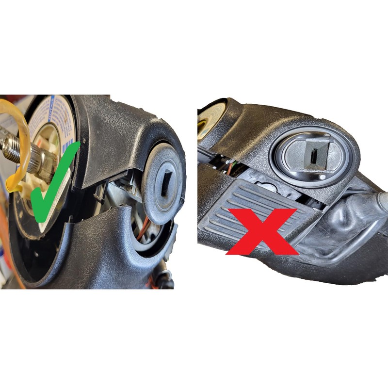 YOT New Upper & Lower Steering Column Shroud for Tilt