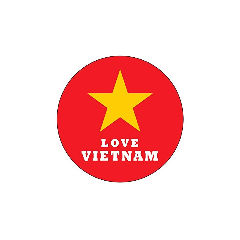National Flag Series Sticker - Flag Waterproof Paper Sticker for