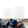 CARGLETRUE Motorcycle Windshield Fairing Clear Adjustable Front Shield Fit for