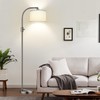 【Upgraded】 Dimmable Floor Lamp, 1200 Lumens LED Bulb Included, Gold