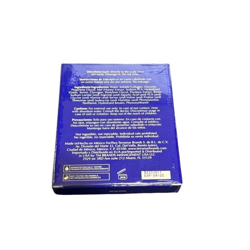 TERRAMAR SCALP NUTRIENT LOTION 4 AMPOULES 0.17 FL OZ EA