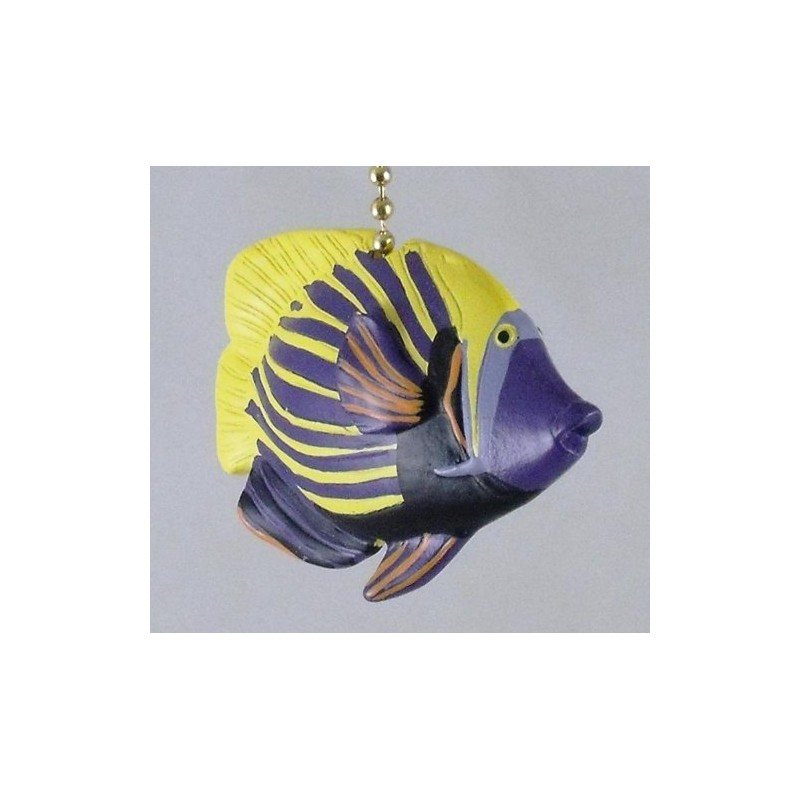 Emparada Tropical Fish TiKi Nursery Ceiling Fan Light Pull