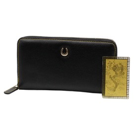 Santo Om Money Wallet, Good Luck Wallet, Feng Shui Wallet, Long Wallet, Black, Black, Men's, Women's, Genuine Leather, Auspicious Wallet, Increase Your Money, 8. [Emperor Dragon] Amulet