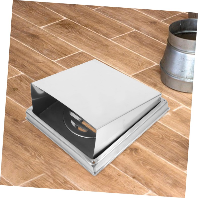 COHEALI Stainless Steel Weatherproof Dryer Vent Cover Heavy Duty Square