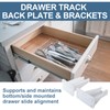 R 7227 Rear Drawer Track Back Plate and R 7240