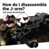 E.T Dragon New Plastic PVS14 J-Arm Night Vision Mount Supports