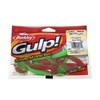 Berkley Gulp 4'' Jigging Grub Soft Bait Nuclear Chicken