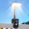 Thumok Clip On Solar Lights Outdoor with Motion Sensor -