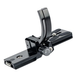 Fotopro Camera Vertical Bracket Rotatable Collar Mount Plate for Camera Tripod Mount Ring Lens Holder, Fits Arca-Type Plates Supports 64.8mm Lens for Horizontal & Vertical Shooting X-Rotator 75 Grey