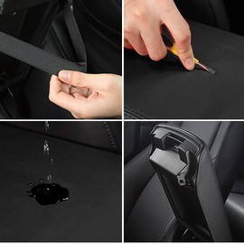 Intget - Funda para reposabrazos de consola central de coche para Honda Accord 2021 2020 2019 2018 - Accesorios de cuero interior para coderas y reposabrazos