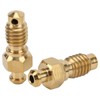 2Pcs Disc Brake Bleeder Screw Titanium Alloy M6 Rust Resistance