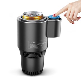 Car Cup Cooler Warmer, Portable Smart Car Cup Mug Holder, Car Tumbler Holder, Quick Heating and Cooling, 12V 36W, for Car Truck RV