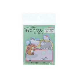 Sun-Star Stationery Sticky Notes, Can Be Used From Your Favorite Patterns, Prank Squad Cat Fusen S2852950