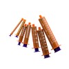 Vesco Medical ENFit Amber Syringes 5ml (Pack of 50)