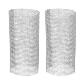 PATIKIL 40 Mesh in-Line Strainer Replacement, 1 Pair Stainless Steel Filter Screen Accessories for Garden Hose Water Pump Pressure Washer