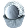 Baked with Love Silver Foil Baking Cases, Foil Baking Cups,