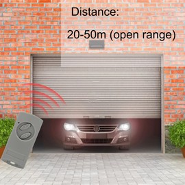 Garage Door Hand Transmitter Compatible Remote Control for Ecostar RSE2 RSC2 RSZ1 for Liftronic 500 700 800 Portronic D5000 D2500 S4000 433.92MHz Rolling Code 1 Piece