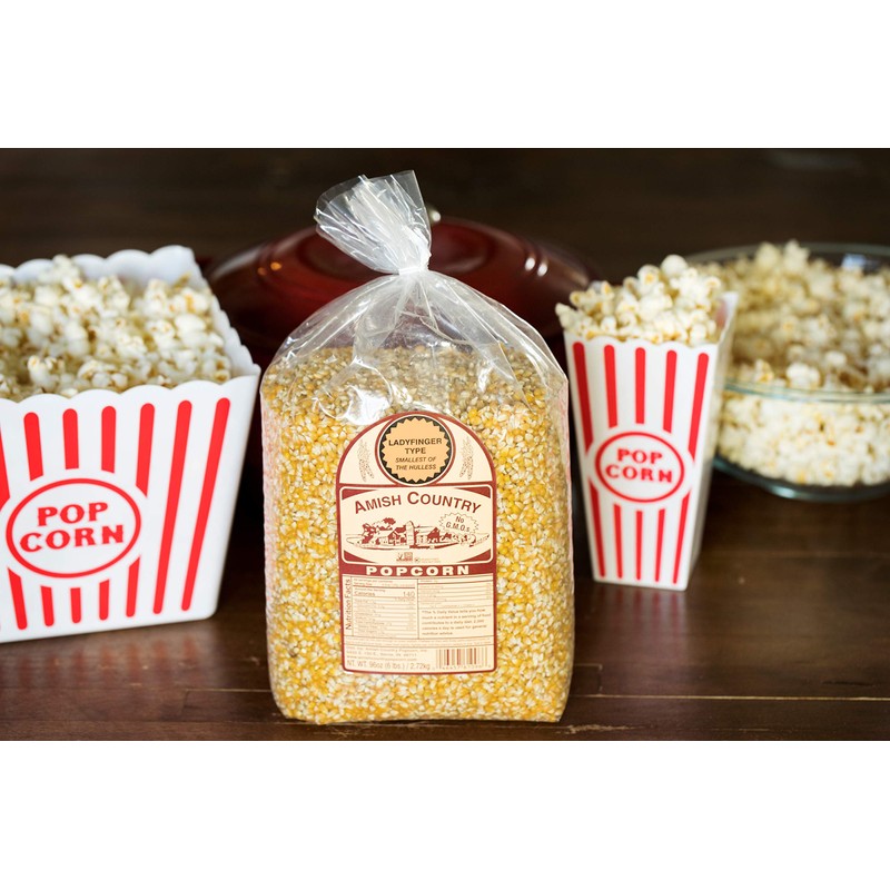 Amish Country Popcorn | 3 (6 Pound Variety Bundle) Red,
