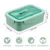 LOVINA Bento Boxes for Adults - 1100 ML Bento Lunch