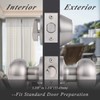 Probrico Entry Door Knob Lock Set and Single Cylinder Deadbolt