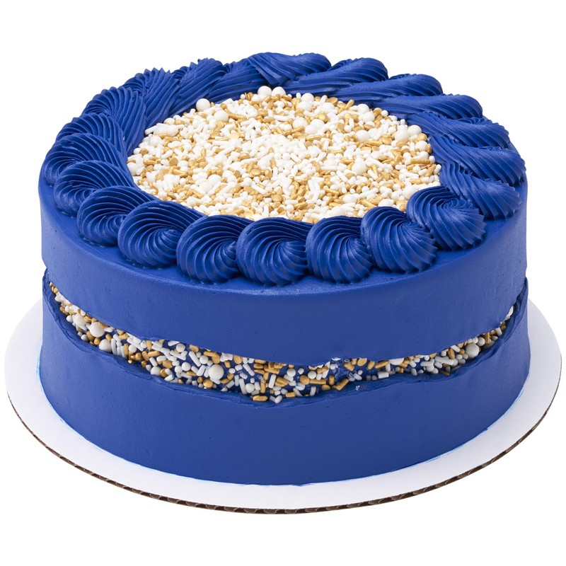 DecoPac Gold Celebration Wishes Fusion Mix Sprinkles, 26oz, Shaped Candy