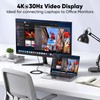 USB C to HDMI Cable 20ft Extra Long 4K@30Hz 1080P@120Hz