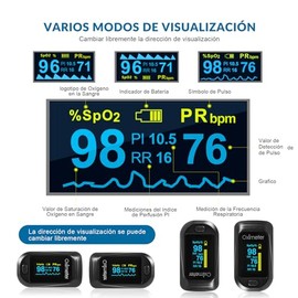 Oximetro Digital 4 en 1