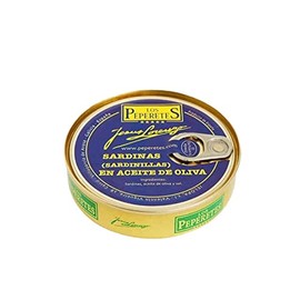 Sardinillas, without head, in olive oil, Los Peperetes - there are no better!, 120 g