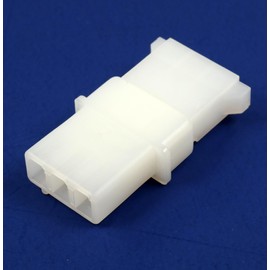 3-Pack (3-PIN) 18-24 AWG Strobe Connector AMP Power Supply Bulb Female Male Sockets Pin for Whelen