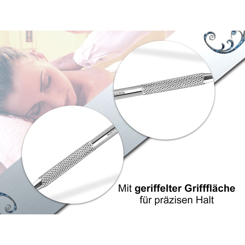 4er Set Akupressurstifte 1/2-3/7-5/8-6/9 mm Narbenstick Massage Akupunktur-Stift