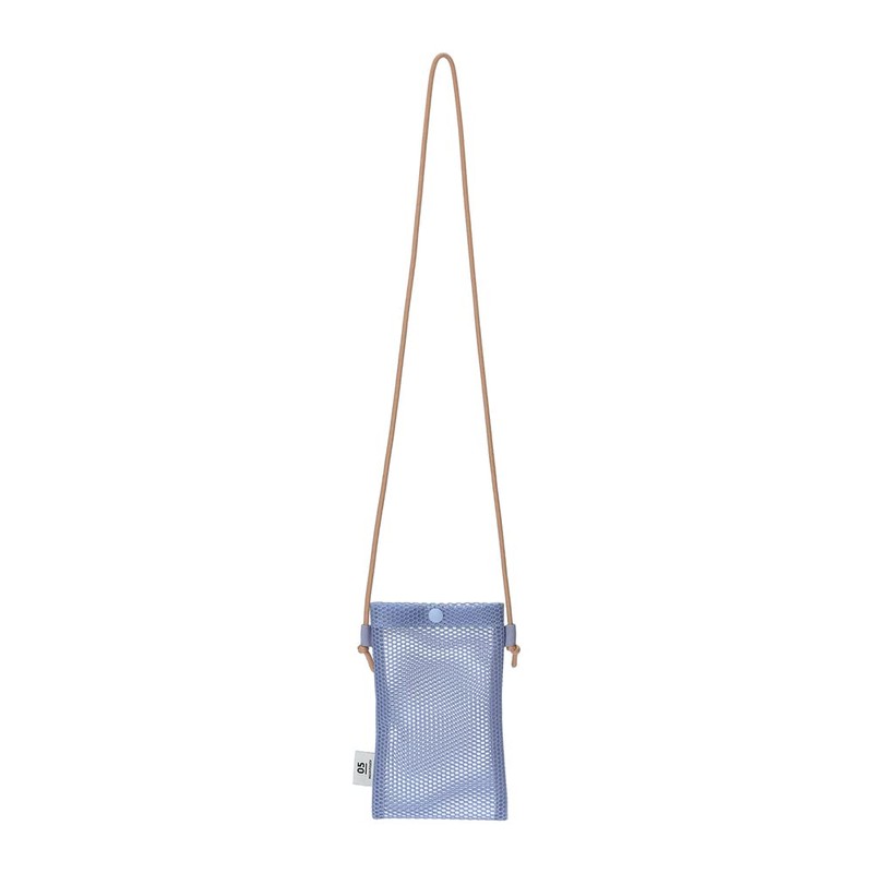 Marks MSH-PO10 Smartphone Shoulder Pouch, Mesh Collection, Braun