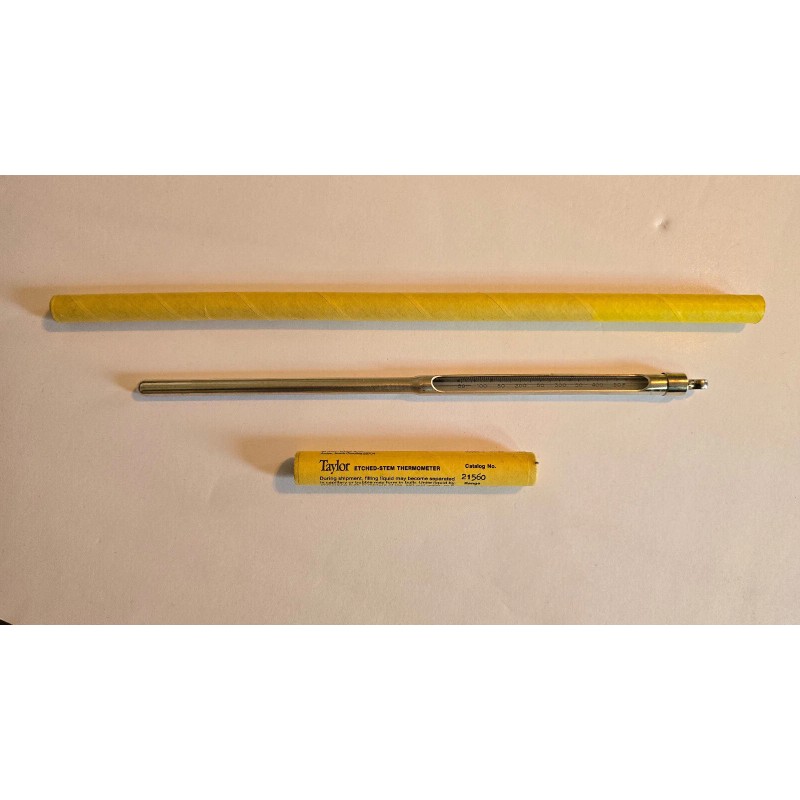 Taylor - Etched Stem Thermometer No. 21560 - 50°/450°F