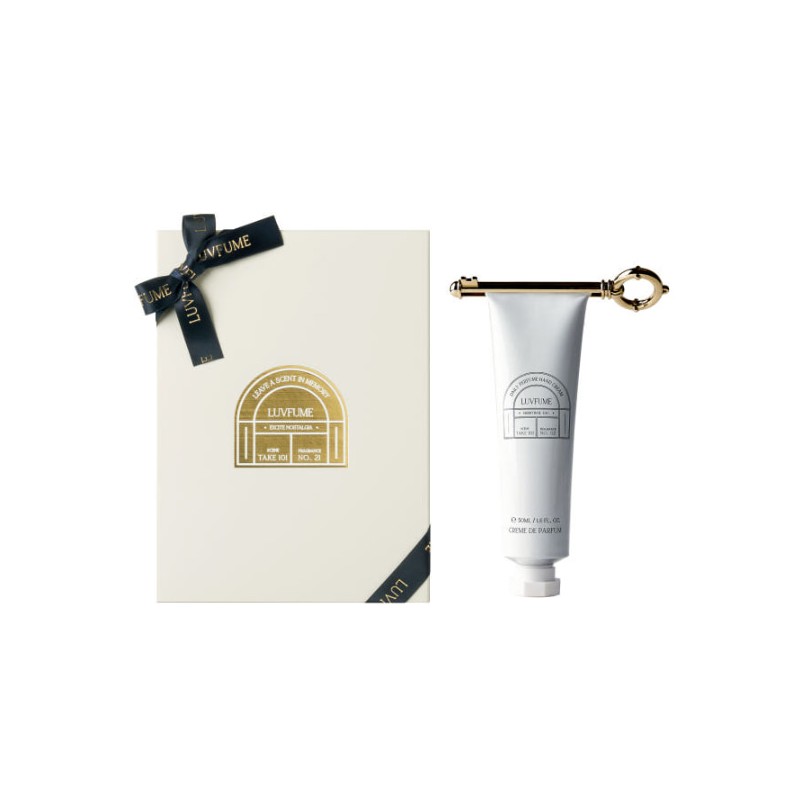 LUVFUME Hand Cream 50ml & Slate Key 2 Items, Color:#01