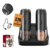 CIRCLE JOY Gravity Sensor Salt and Pepper Grinder Set with