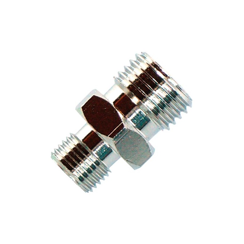 Niigata Seiki BeHAUS N-323 Nipple, Non-Diameter, G1/4xG3/8, Made in Japan