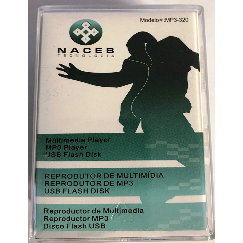 NACEB 4GB MP3 Player with Earphone