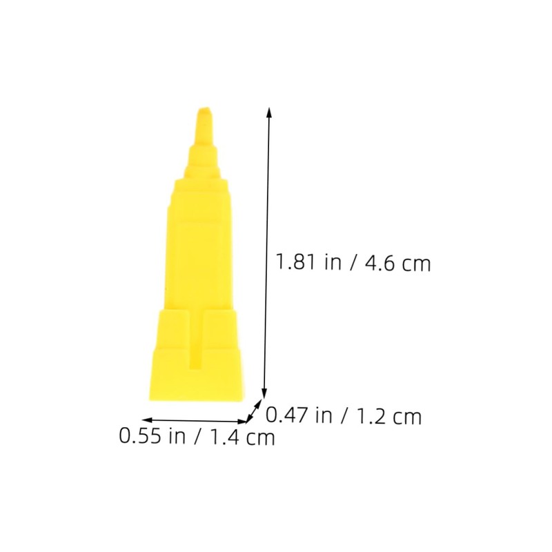 KONTONTY 40Pcs Board Game Building Pieces for Rich Man Chess