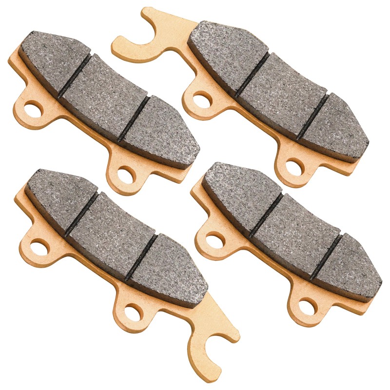 Caltric Front Right & Left Brake Pads For Kawasaki Mule