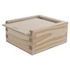 WooDeeDoo Small Wooden Decorative Sliding Lid Box | 10.5 x